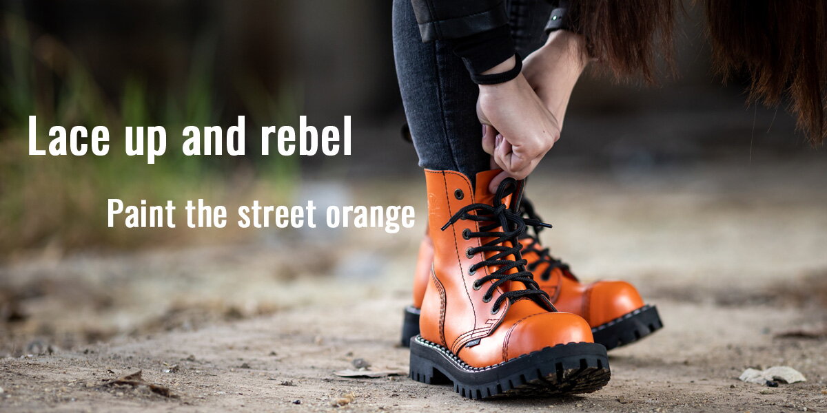 Lace up and rebel