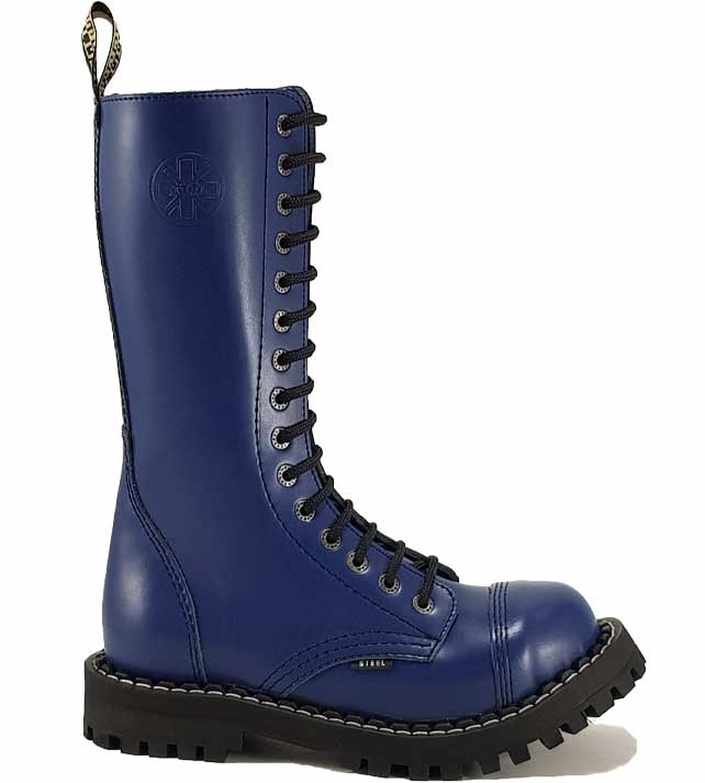 Blue steel boots sale hot sale