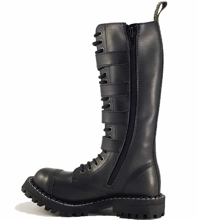 Zip up hotsell steel toe boots