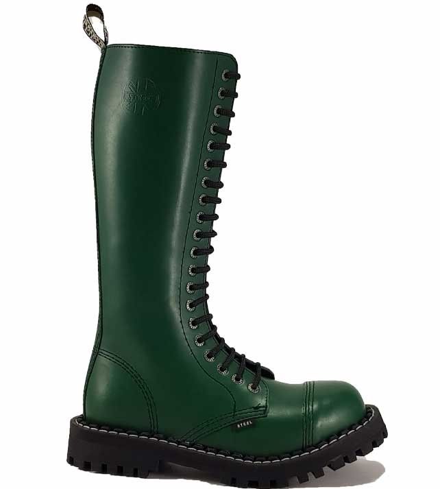 Green steel toe boots Clearance