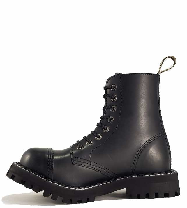 slachtoffer paar Ik heb een contract gemaakt Steel Boots 8 Eyelets Black | STEEL Shoes&Boots