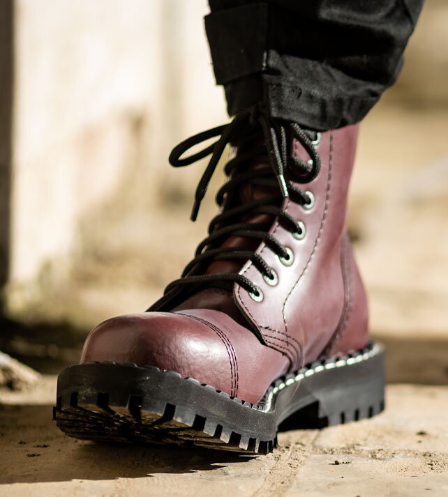 Cheap burgundy boots clearance