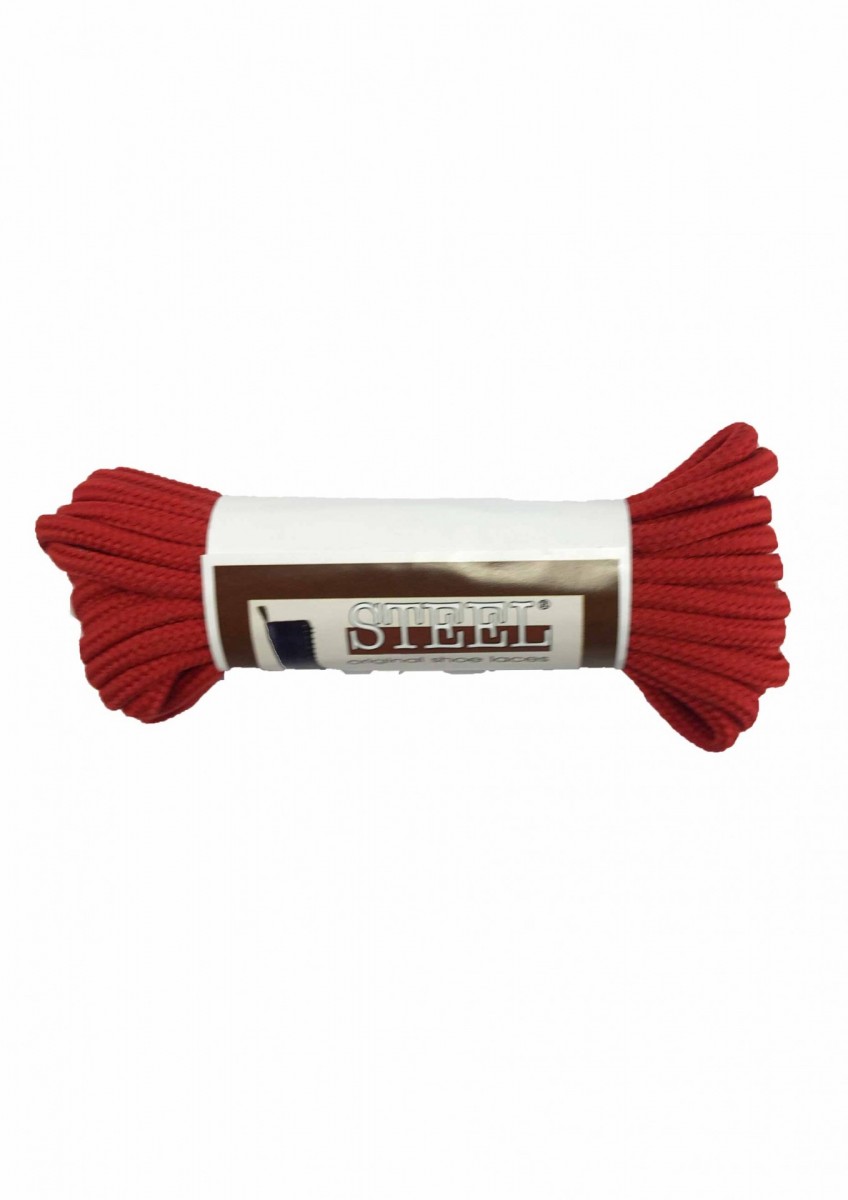 red flat boot laces