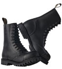 Steel Boots 10 Eyelets Black BO