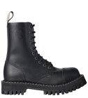Steel Boots 10 Eyelets Black Monster