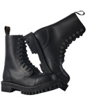 Steel Boots 10 Eyelets Black Monster