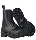Steel Boots 10 Eyelets Black Monster