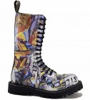 Steel Boots 15 Eyelets Graffiti