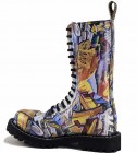 Steel Boots 15 Eyelets Graffiti