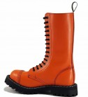 Steel Boots 15 Eyelets Orange