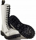 Steel Boots 15 Eyelets White