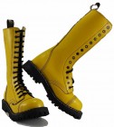 Steel Boots 15 Eyelets Yellow