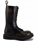 Steel Boots 15 Eyelets Yellow Rub Off