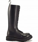 Steel Boots 20 Eyelets Black