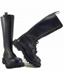 Steel Boots 20 Eyelets Blue Rub Off
