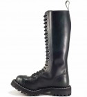 Steel Boots 20 Eyelets Green Rub Off