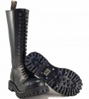 Steel Boots 20 Eyelets Green Rub Off