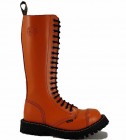 Steel Boots 20 Eyelets Orange