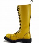 Steel Boots 20 Eyelets Yellow