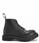 Steel Boots 6 Eyelets Black