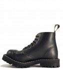 Steel Boots 6 Eyelets Black