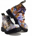 Steel Boots 6 Eyelets Graffiti