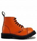 Steel Boots 6 Eyelets Orange