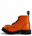 Steel Boots 6 Eyelets Orange