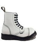 Steel Boots 8 Eyelets White Air Big Eye