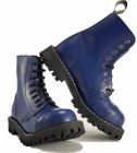 Steel Boots 8 Eyelets Blue