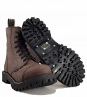 Steel Boots 8 Eyelets Brown