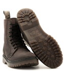 Steel Boots 8 Eyelets Brown Air No Cap