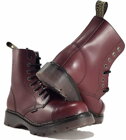 Steel Boots 8 Eyelets Burgundy Air