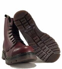 Steel Boots 8 Eyelets Burgundy Air