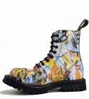 Steel Boots 8 Eyelets Graffiti
