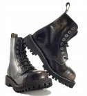 Steel Boots 8 Eyelets White Rub Off