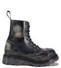 Steel Boots 8 Eyelets White Rub Off Air