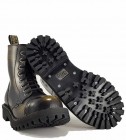 Steel Boots 8 Eyelets Yellow Rub Off