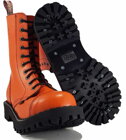Steel Boots 10 Eyelets Orange