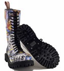 Steel Boots 15 Eyelets Graffiti