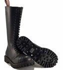 Steel Boots 20 Eyelets Black
