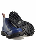 Steel Boots 6 Eyelets Blue