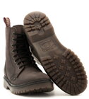 Steel Boots 8 Eyelets Brown Air No Cap
