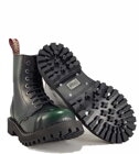 Steel Boots 8 Eyelets Green Rub Off