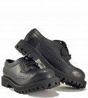 Steel Shoes 4 Eyelets Alcapone Black