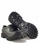 Steel Shoes 4 Eyelets Alcapone Black