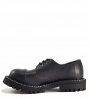 Steel Shoes 3 Eyelets Black