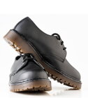 Steel Shoes 3 Eyelets Black No Steel Cap