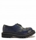Steel Shoes 3 Eyelets Blue Rub Off