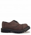 Steel Shoes 3 Eyelets Brown